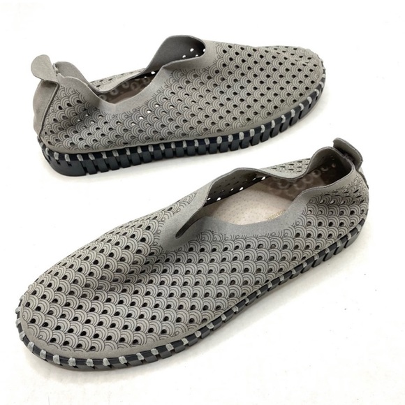 Ilse Jacobsen Tulip 3575 Slip on Flat Grey Sizes 37 Women's Slip On - Picture 1 of 8